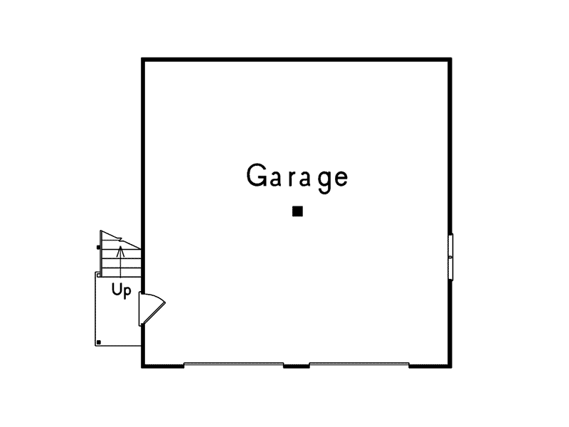 Spencer Park Western Garage Plan 002D-7519 | House Plans and More