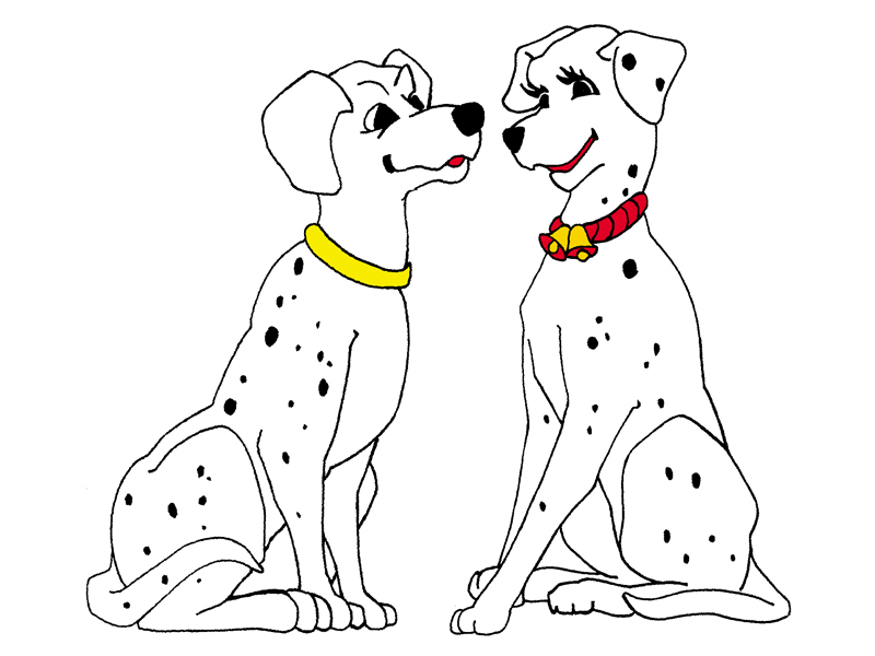 Mr. & Mrs. Spotted Dog Plan 002d-9046 