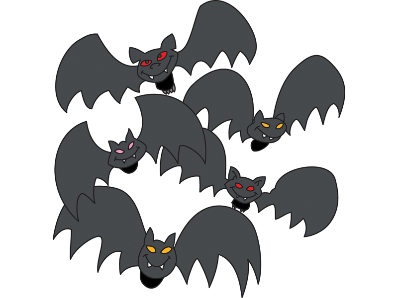 Halloween Bats Yard Art Plan 002D-9507 | House Plans and More