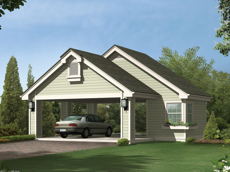 Gilana Carport With Storage Plan 009D 6004 House Plans And More