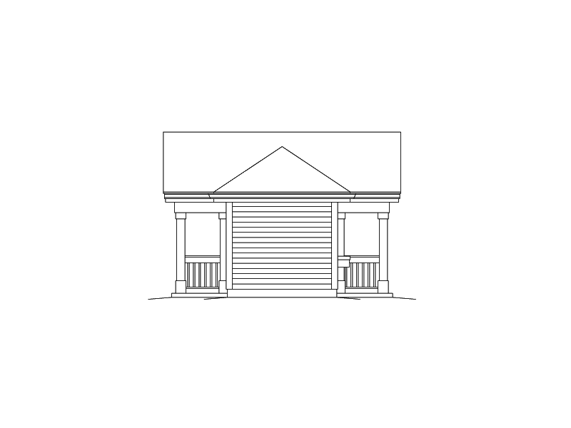 Summersun Pool Pavilion Plan 009d-7527 