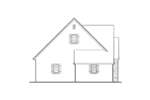 Building Plans Rear Elevation - 012D-6007 | House Plans and More