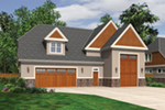 Craftsman House Plan Front of House 012D-6008