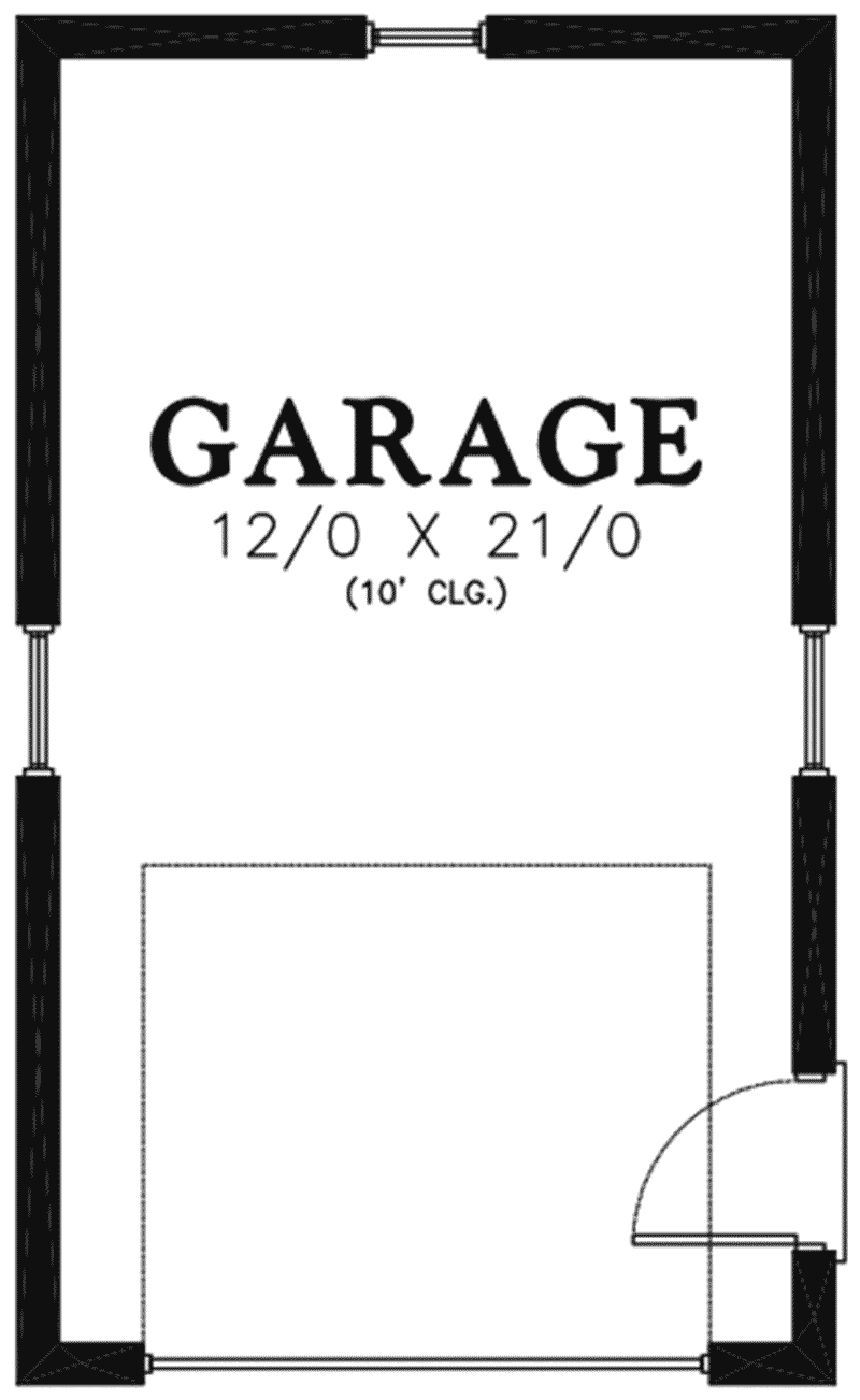 Building Plans First Floor - 012D-6009 | House Plans and More