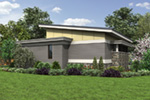 Building Plans Rear Photo 01 - Morley Garage Workshop 012D-6015 | House Plans and More