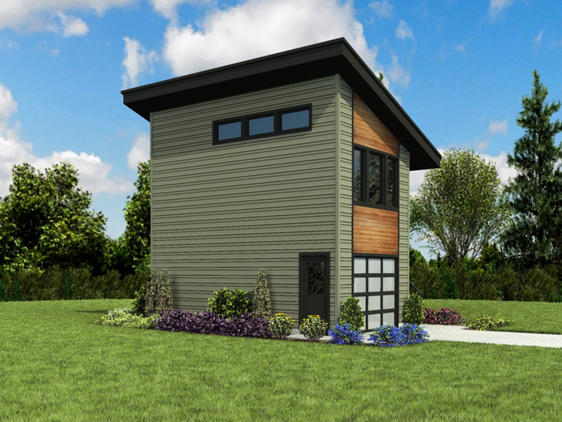 Building Plans Front Photo 04 - Frida Apartment Garage 012D-7506 | House Plans and More