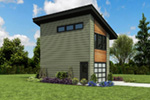 Building Plans Front Photo 04 - Frida Apartment Garage 012D-7506 | House Plans and More