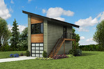 Building Plans Front Photo 06 - Frida Apartment Garage 012D-7506 | House Plans and More