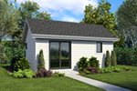 Building Plans Front of House 012D-7507