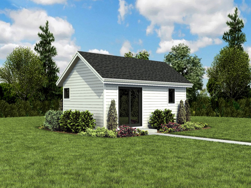 Modern Farmhouse Plan Front Photo 02 - Moorpark Modern Studio 012D-7507 | House Plans and More