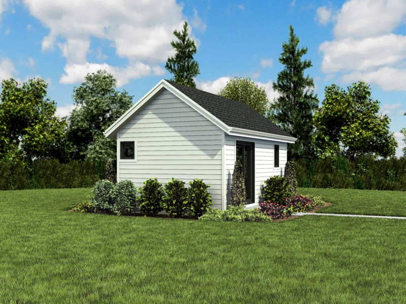 Modern Farmhouse Plan Front Photo 03 - Moorpark Modern Studio 012D-7507 | House Plans and More