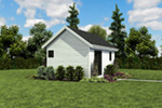 Modern Farmhouse Plan Front Photo 03 - Moorpark Modern Studio 012D-7507 | House Plans and More
