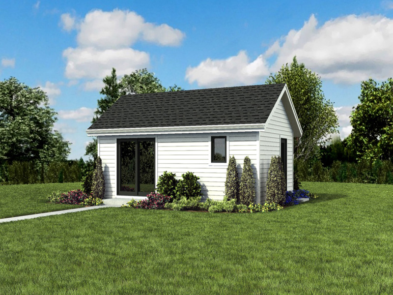 Modern Farmhouse Plan Front Photo 05 - Moorpark Modern Studio 012D-7507 | House Plans and More
