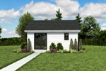 Modern Farmhouse Plan Front Photo 06 - Moorpark Modern Studio 012D-7507 | House Plans and More