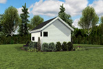 Modern Farmhouse Plan Side View Photo - Moorpark Modern Studio 012D-7507 | House Plans and More