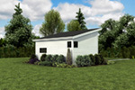 Contemporary House Plan Side View Photo 01 - Morrow Modern Studio 012D-7508 | House Plans and More