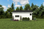 Modern Farmhouse Plan Rear Photo 03 - 012D-7510 | House Plans and More