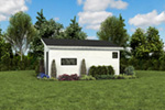 Modern Farmhouse Plan Rear Photo 04 - 012D-7510 | House Plans and More