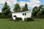 Building Plans Side View Photo 01 - 012D-7510 | House Plans and More