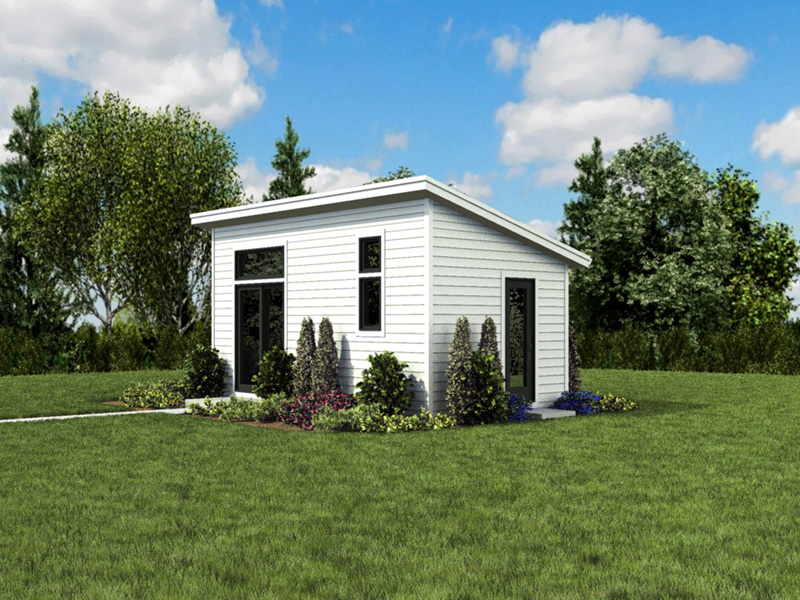 Modern Farmhouse Plan Side View Photo 02 - 012D-7510 | House Plans and More