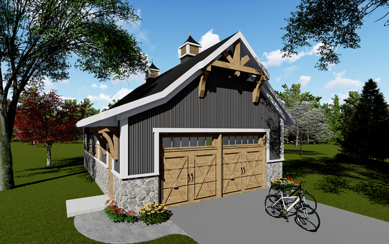 Building Plans Front of Home -  051D-0916 | House Plans and More