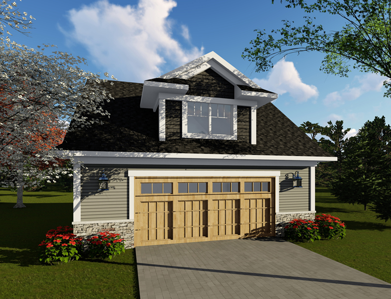 Building Plans Front of Home -  051D-0917 | House Plans and More