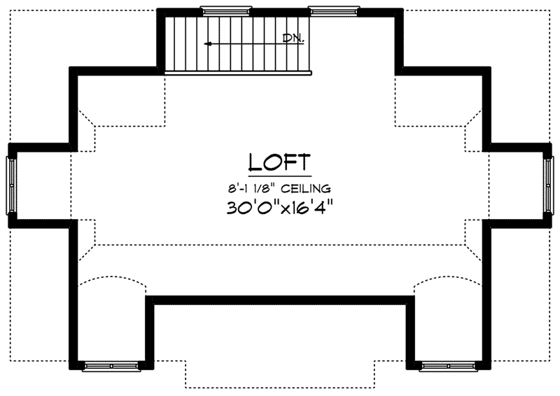 Building Plans Second Floor -  051D-0918 | House Plans and More