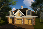 Building Plans Front of Home -  051D-0918 | House Plans and More