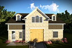 Building Plans Front of Home - Barrow Garage With Loft 051D-0944 | House Plans and More