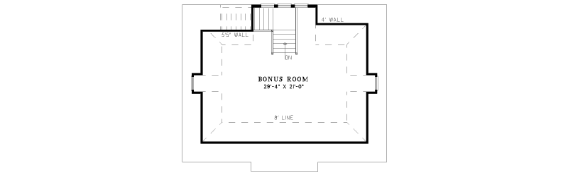 Building Plans Bonus Room - LeAnn European Garage 055D-1032 | House Plans and More