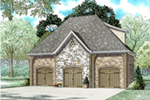 European House Plan Front of House 055D-1032