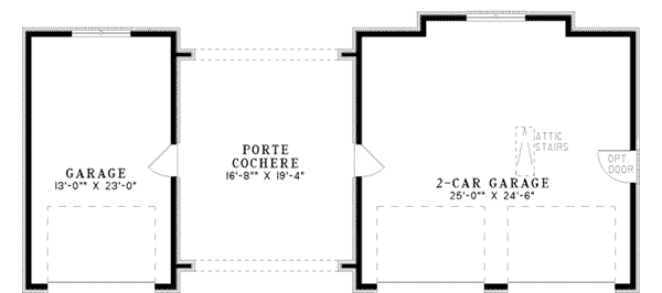 Traditional Project Plan First Floor 055D-1035