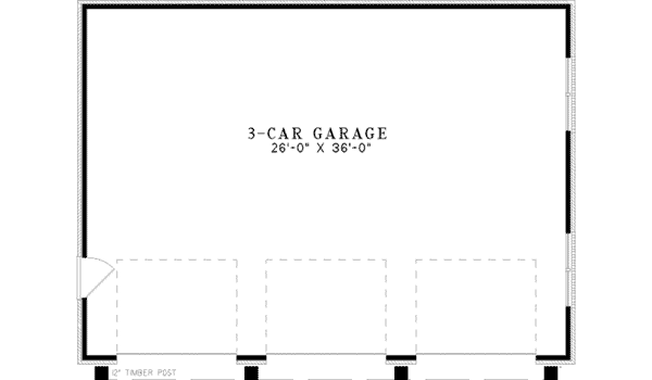 Traditional Project Plan Garage 055D-1036