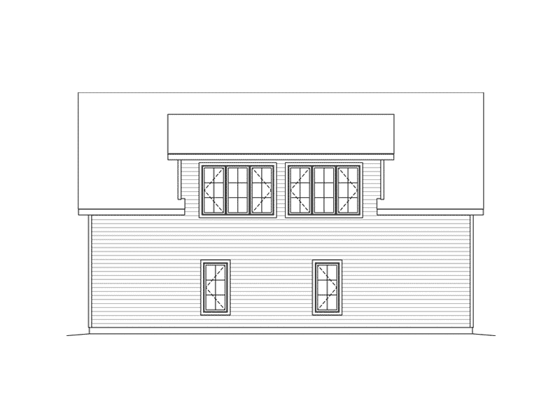 Building Plans Rear Elevation -  059D-6068 | House Plans and More