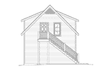 Building Plans Left Elevation -  059D-6069 | House Plans and More