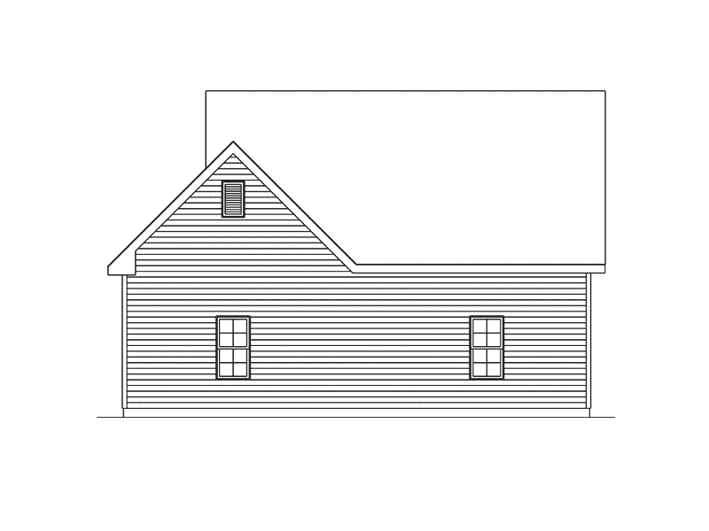 Building Plans Rear Elevation -  059D-6075 | House Plans and More