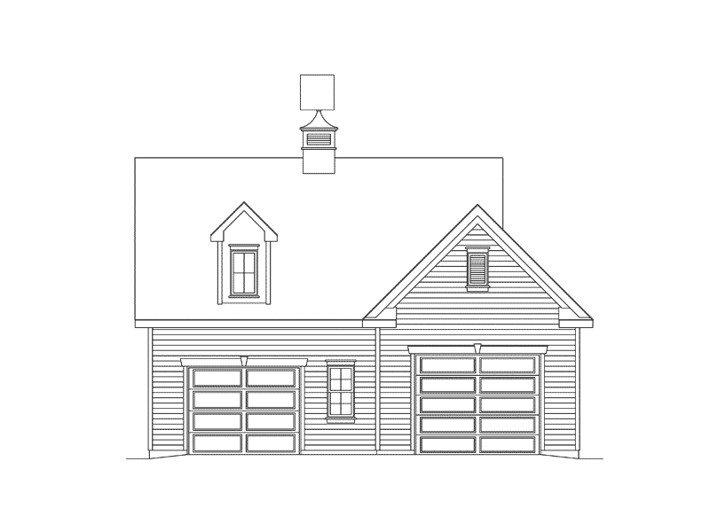Building Plans Front Elevation -  059D-6076 | House Plans and More