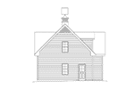 Building Plans Left Elevation -  059D-6076 | House Plans and More