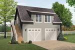 Traditional House Plan Front of House 059D-7516