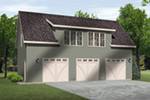 Building Plans Front of House 059D-7517