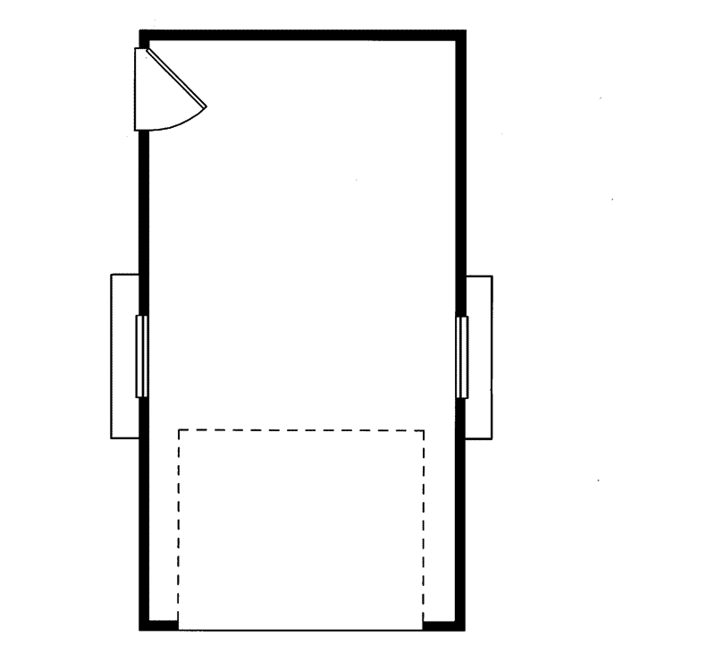Building Plans First Floor - Destin 1-Car Garage 063D-6012 | House Plans and More