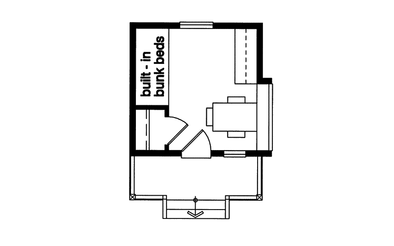 Building Plans First Floor - Moretto Bend Cottage 063D-7500 | House Plans and More