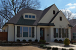 Traditional House Plan Front of House 075D-7503