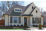 Tudor House Plan Front of House 075D-7506