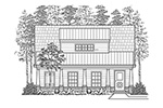 Country House Plan Front of House 075D-7508