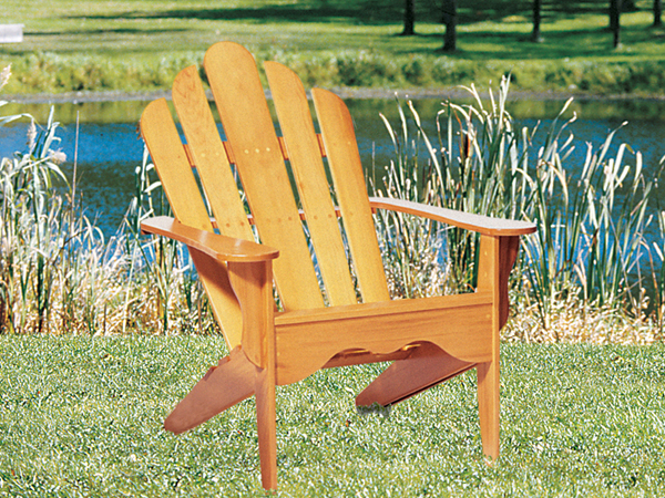 Adirondack Chair Plan #097D-0002 House Plans and More