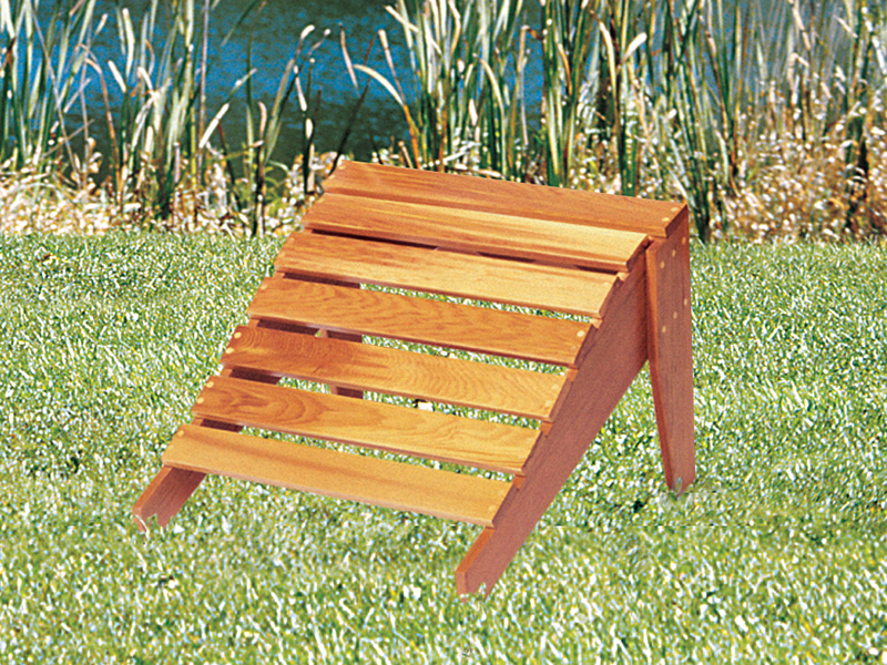 Adirondack Ottoman Plan 097D-0003 | House Plans and More