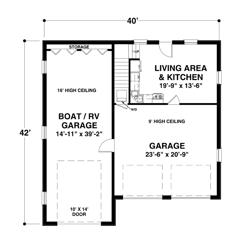 Building Plans First Floor - 108D-7509 | House Plans and More