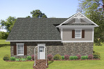 Building Plans Rear Photo 01 - 108D-7511 | House Plans and More