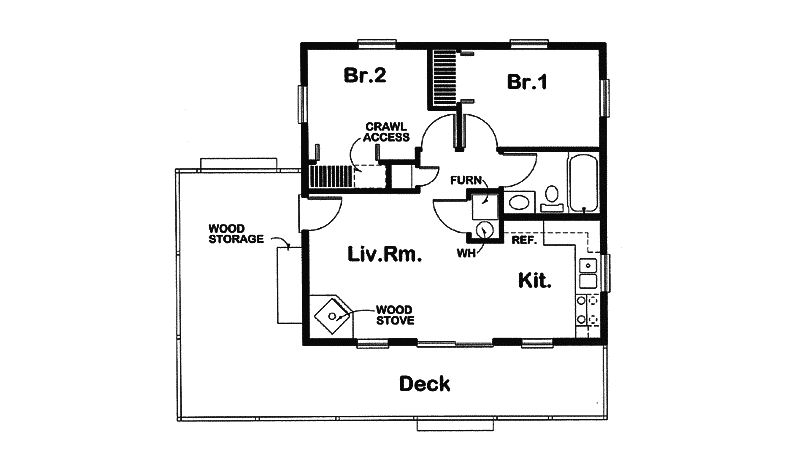 Country Project Plan First Floor 109D-7500